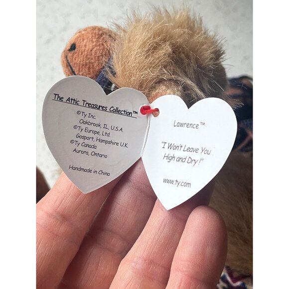 Ty Beanie Babies Humpback Camel Plush Toy With Decorative Blanket & Fringe - 8" - Picture 11 of 11